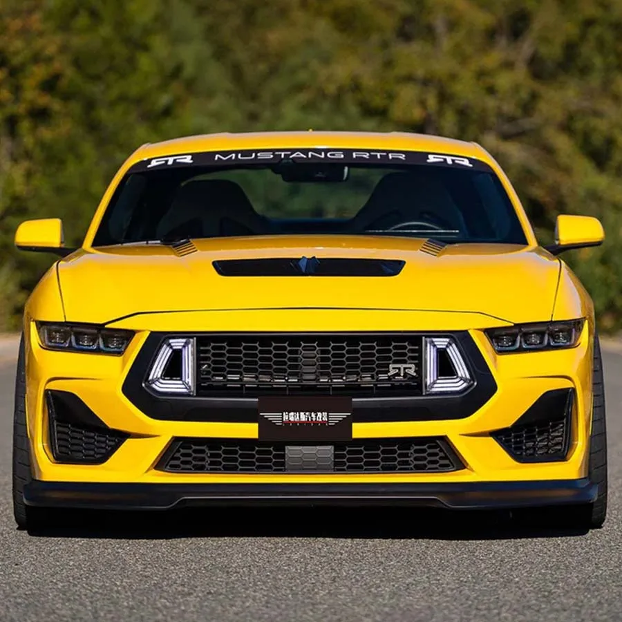 

Модернизированный комплект кузова светодиодной решетки в стиле RTR для Ford Mustang Dark Horse S650