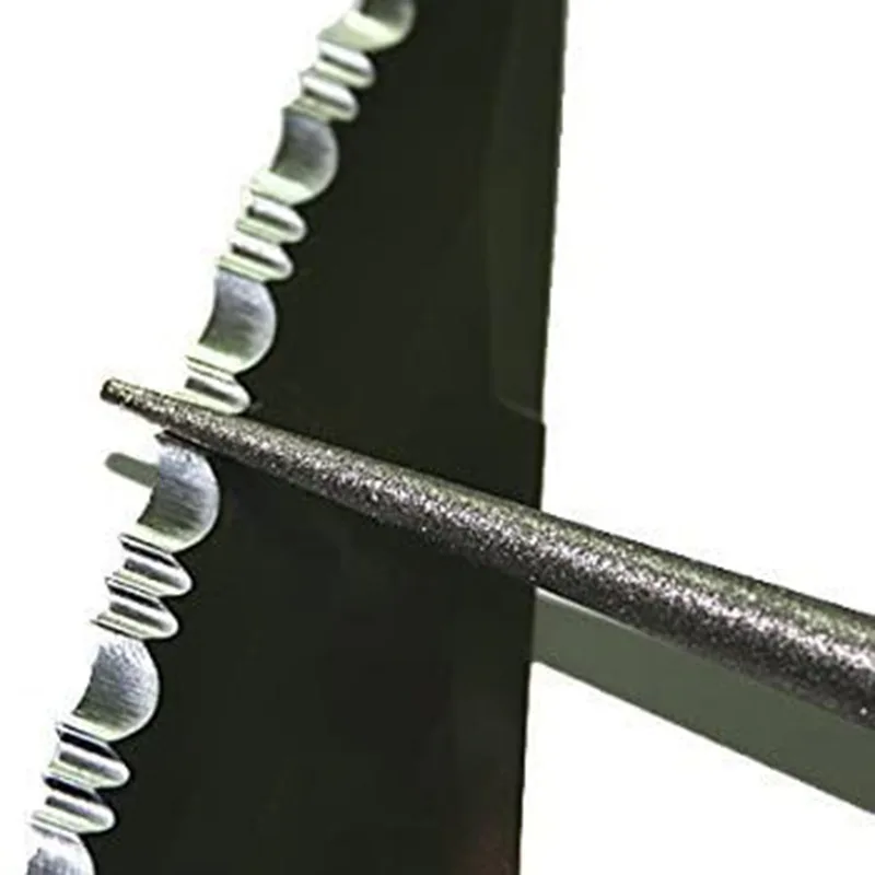 Knife Sharpener Portable Retractable Diamond Sharpening Steel Rod Suitable For Kitchen Outdoor Better Abrasive Grains 2023