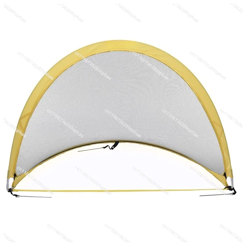 Children's semi-circular football door, folding portable indoor and outdoor football net