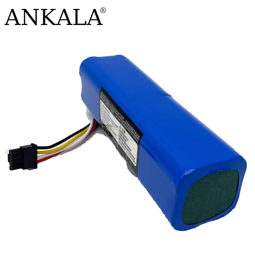 

Аккумуляторная батарея 14.4V 4S2P, замена для роботов-пылесосов XiaoMi Lydsto R1, Roidmi Eve, Viomi S9, Dreame D9