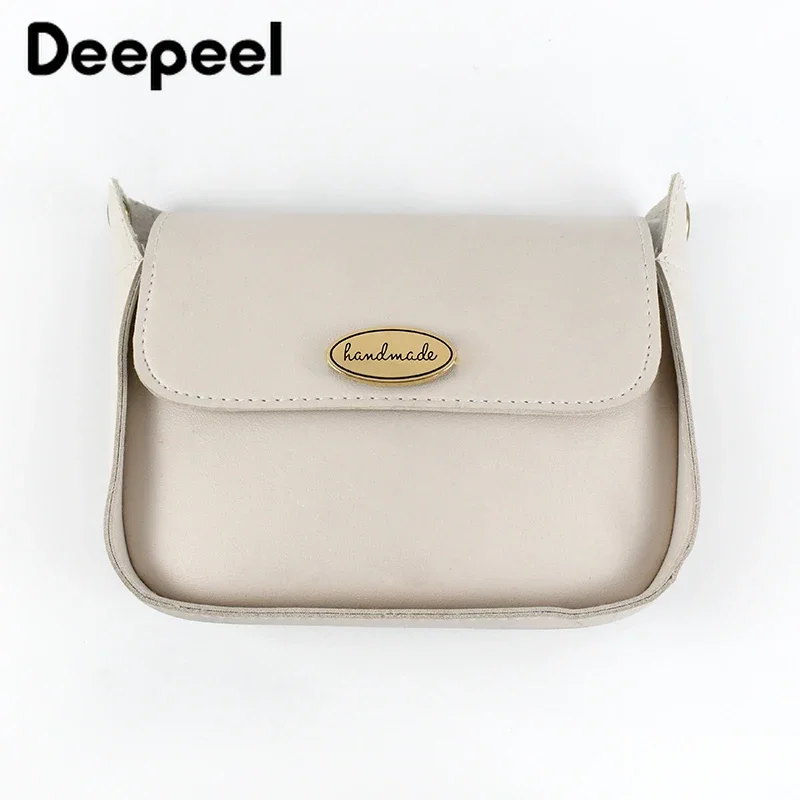 10/20Pcs 35/40mm Handmade Metal Bag Label Clasps Handcraft Tags for Purse Decorative Buckles DIY Hardware Sewing Accessories