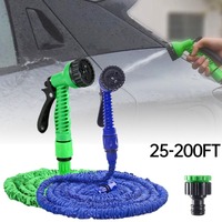 High-Pressure Expandable Magic Hose Cleaning Water Gun Flexible Garden Hose Car Wash Pipe Home Garden Irrigation Cleaning Tools