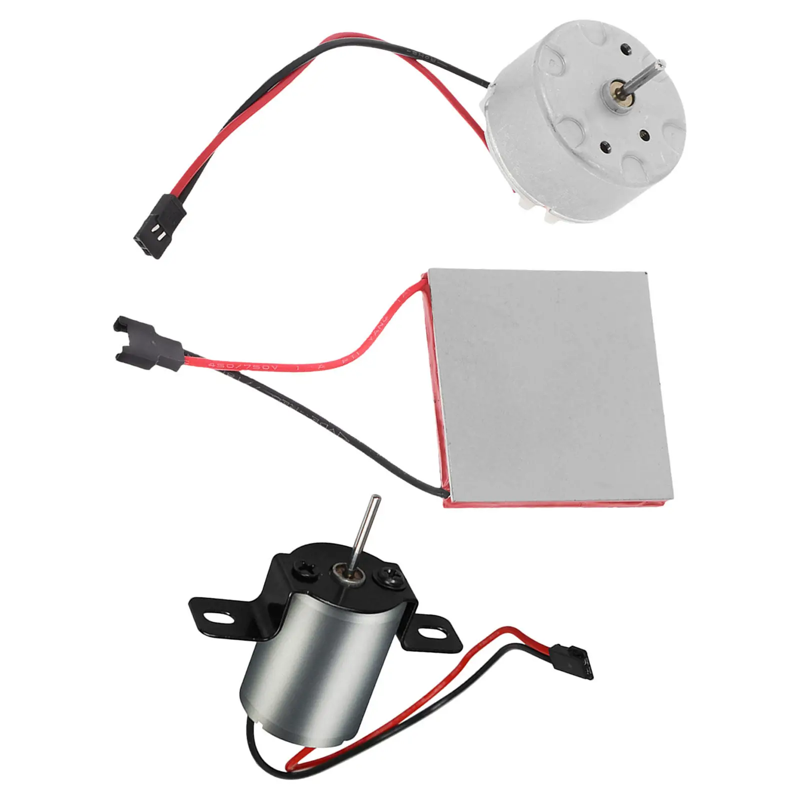 

1Set Fireplace Fan Motor Replacement Kit Heat Powered Wood Stove Fan Generator Sheet Universal Quiet Electric Fireplace Blower