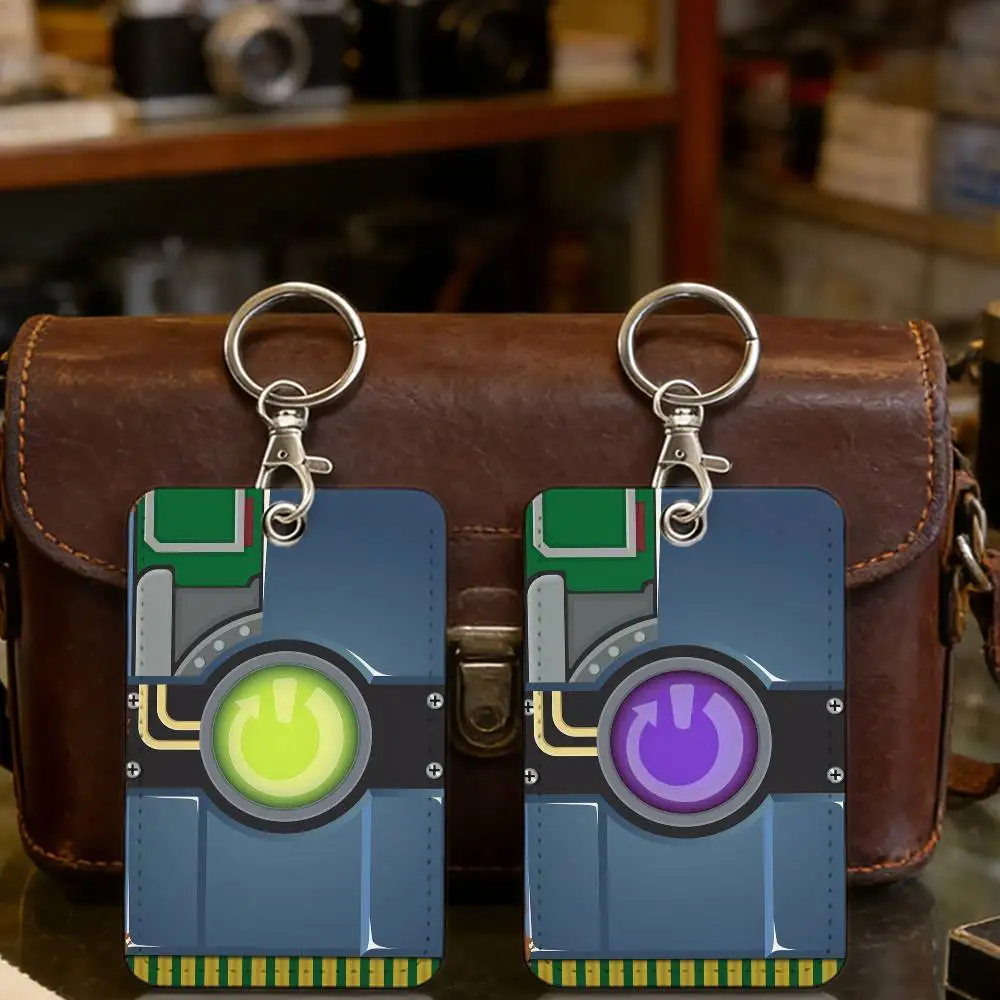 

R-reboots F-fortnites C-cards Holder Keychain Badge Holder ID Card Pass Hang Rope Lariat Lanyard for Key Rings Accessories Gift