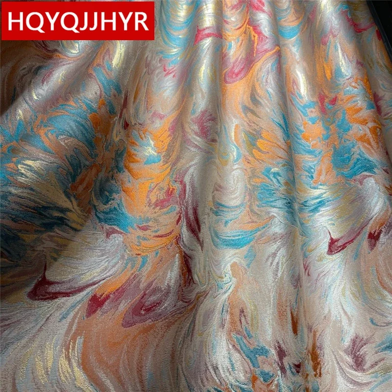 

HQYQJJHYR Style High Quality Villa Modern Art Decoration Blackout Window Curtains For Living Room Bedroom Kitchen Study Room