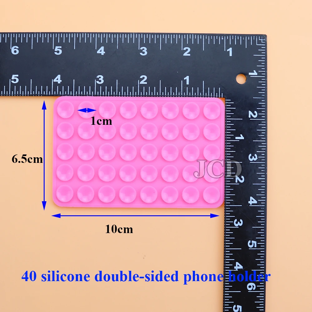 2 шт., силиконовая присоска, двусторонняя присоска, приспособление для мобильного телефона, задняя клейкая присоска для мобильного телефона, резиновая присоска