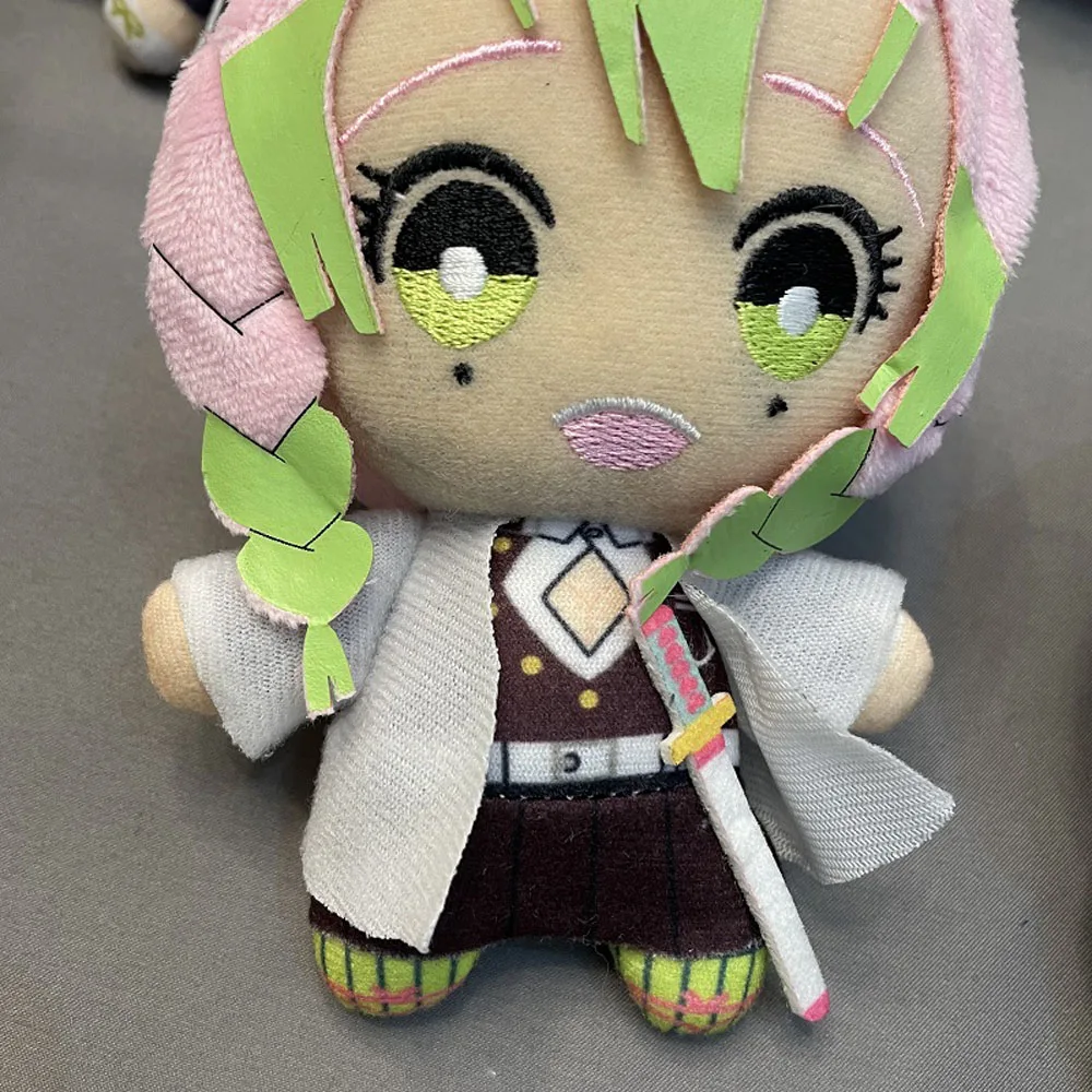 Breloczek pluszowy Demon Slayer 15 cm, japońskie anime Akaza Rui Iguro Obanai Tanjirou Kamado Nezuko, wypchane zabawki, zawieszka, prezent