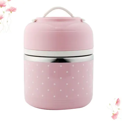 10 best sales गुलाबी लंच बॉक्स - №7