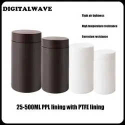 MFLY 5/10/15/25/50/100ml PTFE wyłożone do syntezy hydrotermalnej autoklawu reaktora wyłożone wysokociśnieniowym zbiornikiem fermentacyjnym