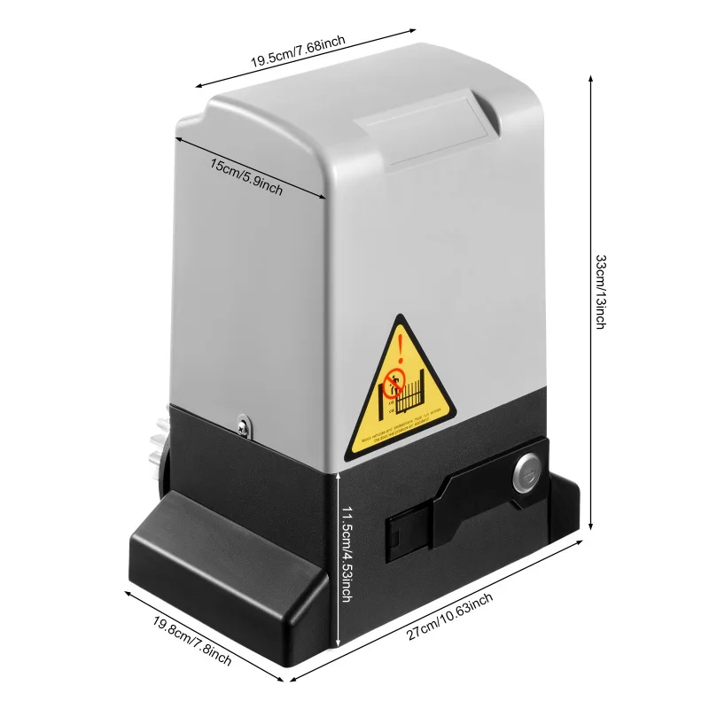 800kg Automatic Sliding Gate Opener Motor Remotes Control Gate Opener 3968lbs