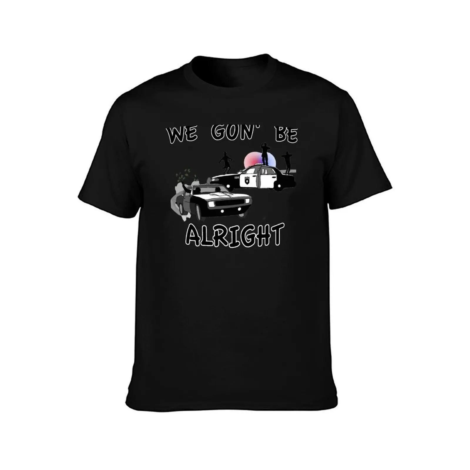 Kendrick Lamar Alright T-Shirt, Summer Casual Cotton Tee, Oversized Streetwear Tops, Vintage Graphic Print, Unisex Men Women
