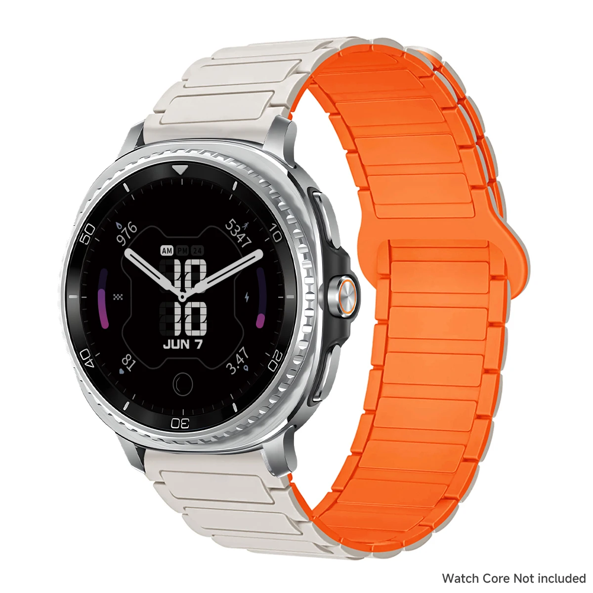 Magnetisches Armband für Samsung Galaxy Watch 8 9/8Classic 40 44mm 46mm Silikonband für Galaxy Ultra 2026 Ultra 47mm Uhrenarmband – Detail 8