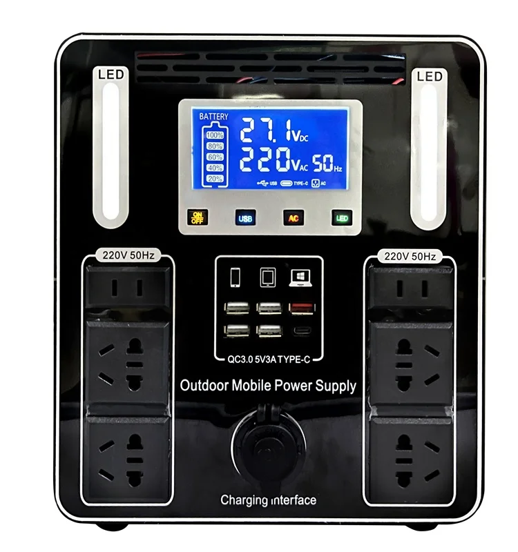 Hot Sales 2000W Solar Power System Portable Solar Generator Solar Energy System with Lithium Battery