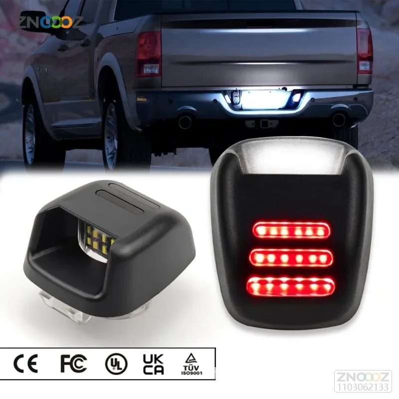 2pcs Led Car Light Number License Plate Lamp For Nissan Frontier Armada Titan Xterra Equator ACMAT ALTV Navara Accessories