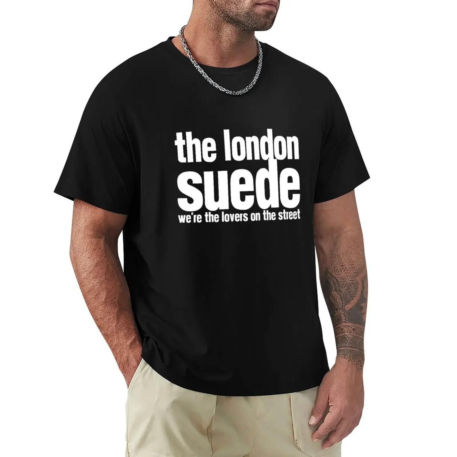 

Suede - Lovers On The Street 2 T-Shirt customizeds anime tshirt tees quick drying anime shirts men