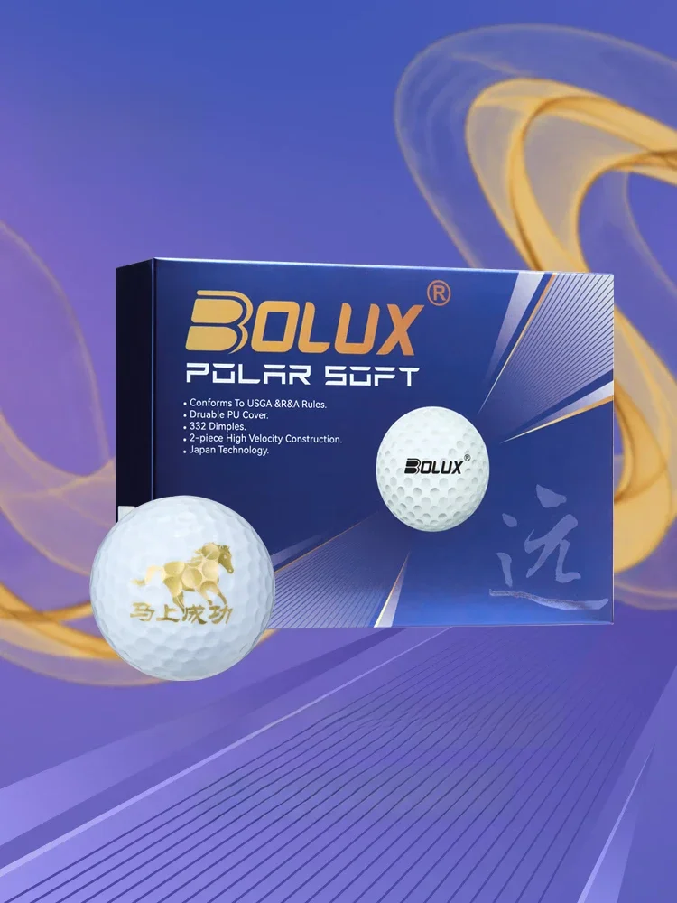 bolux-golf-balls-26-new-super-soft-two-layer-long-distance-golf-balls-fitness-sports-yoga-enthusiasts-supplies