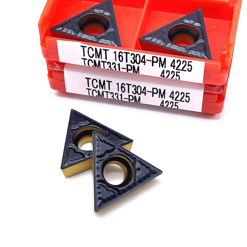 TCMTT090204 PM 4225 CMT16T304 PM4225 TCMT16T308 PM4240 Externe Drehen Hartmetall einfügen Hohe qualität Drehmaschine cutter Werkzeug einfügen