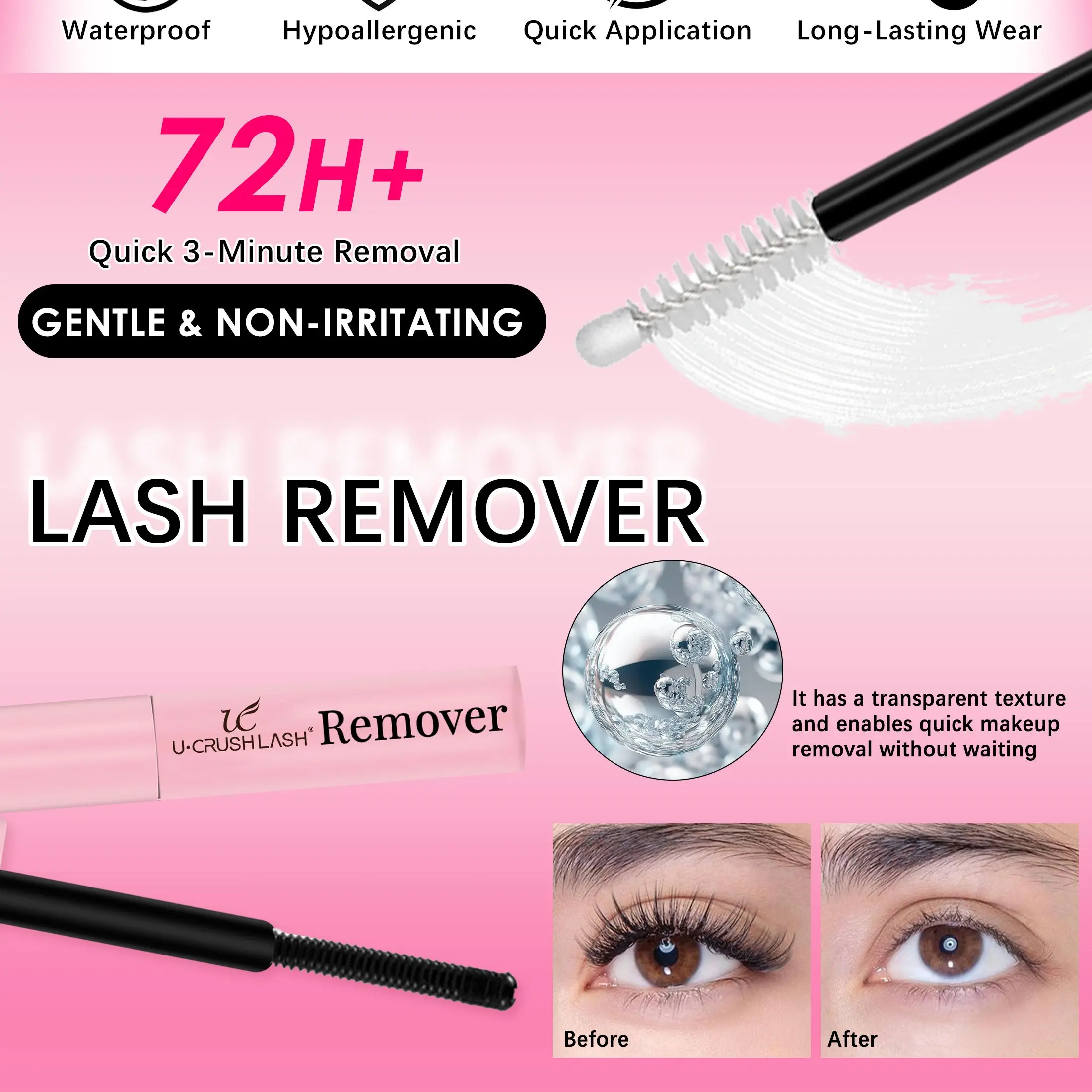 DIYつけまつげセット 大容量 304050D クラスタまつげブック グルーリムーバー ピンセット付き 自宅でメイク初心者にも優しい