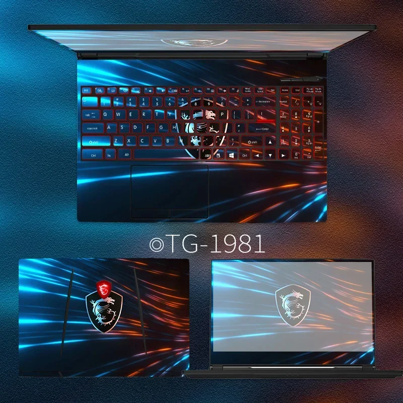 Dazzle Vinyl Laptop Special Sticker Skin for MSI GF75 GS70 GS73 GL75 GS75 GF66 GE76 GP76 GP66 GE66 GE65 GS66 GS65 GT75VR GE75
