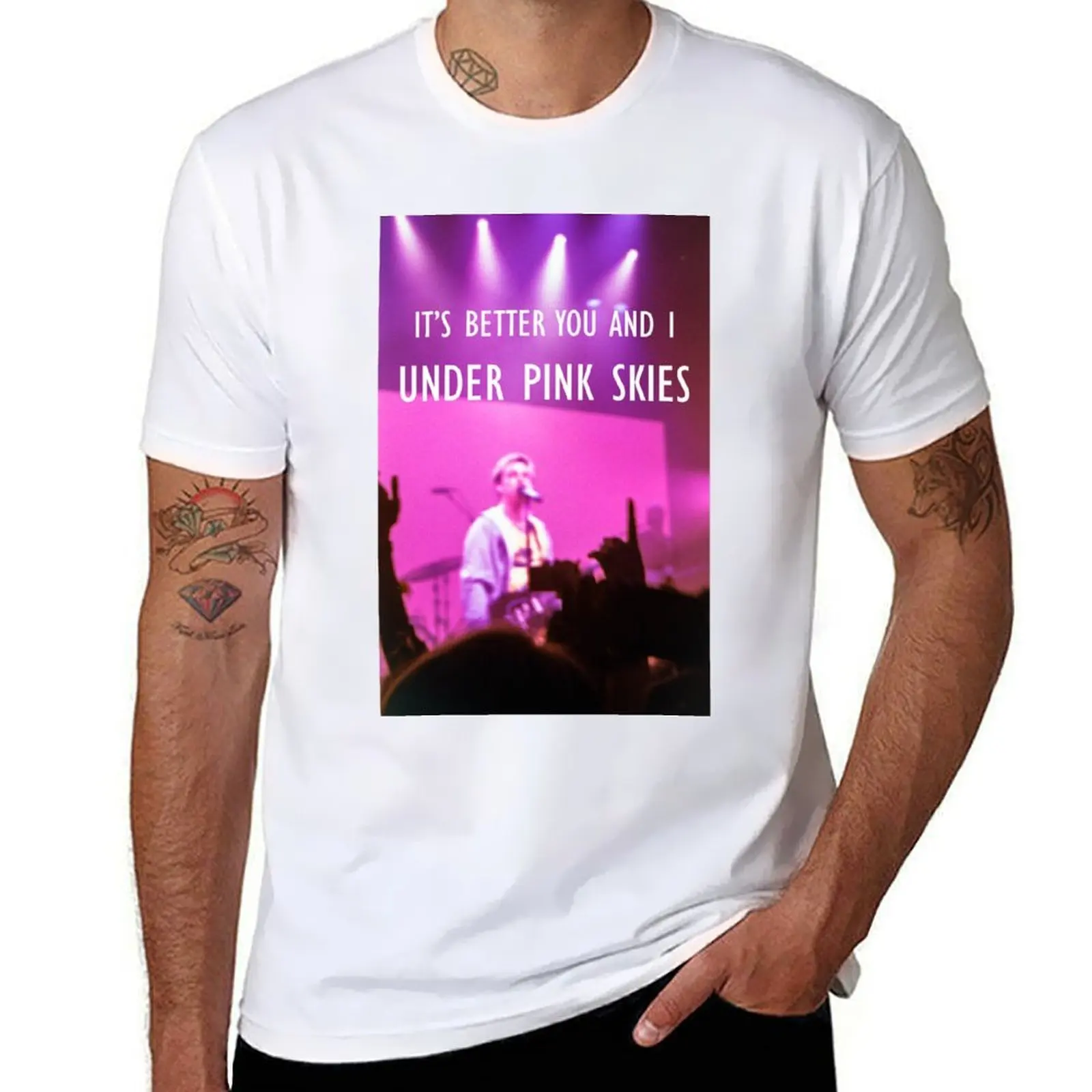 

LANY - Pink Skies T-Shirt man t shirts for men man t shirt luxury T-Shirt