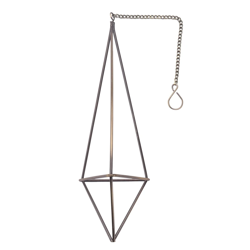 3-pack hangende luchtplantenhouder geometrische plantenbak luchtplantenrek Tillandsia hanger met ketting voor woondecoratie