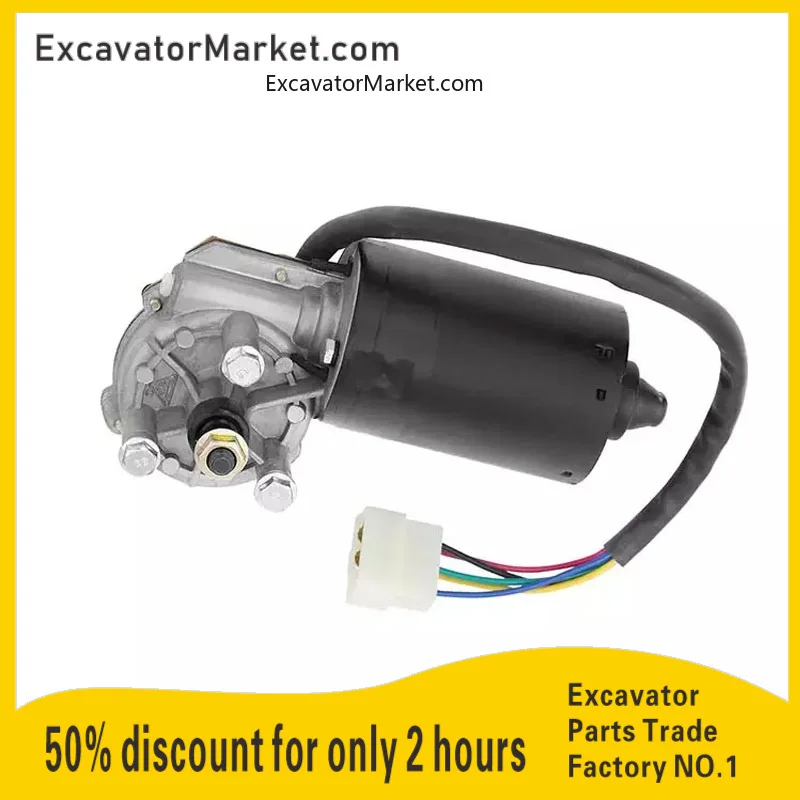 Excavator Parts Excavator Windshield Wiper Motor ZD2530 12V 24V DC Motor