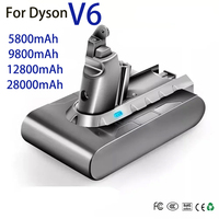2025 original lithium-ion battery 21.6V compatible with Dyson V6 battery DYSON vacuum cleaner V6 DC58 DC59 DC62 DC74 SV03 SV09