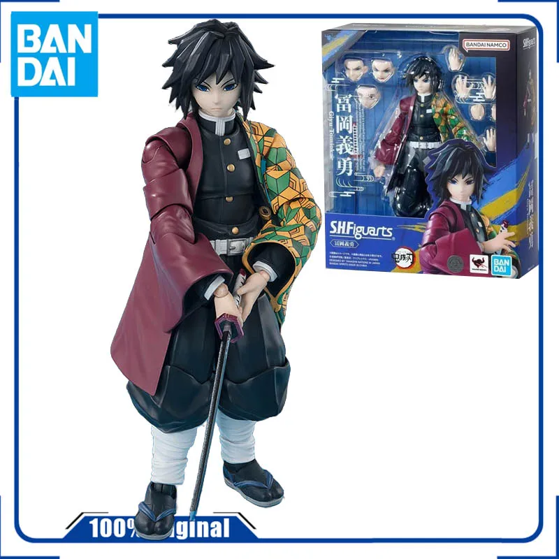 

Bandai S.H.Figuarts SHF Demon Slayer Tomioka Giyuu Animation Action Figure Toy gift for the children Model Collecting Hobby