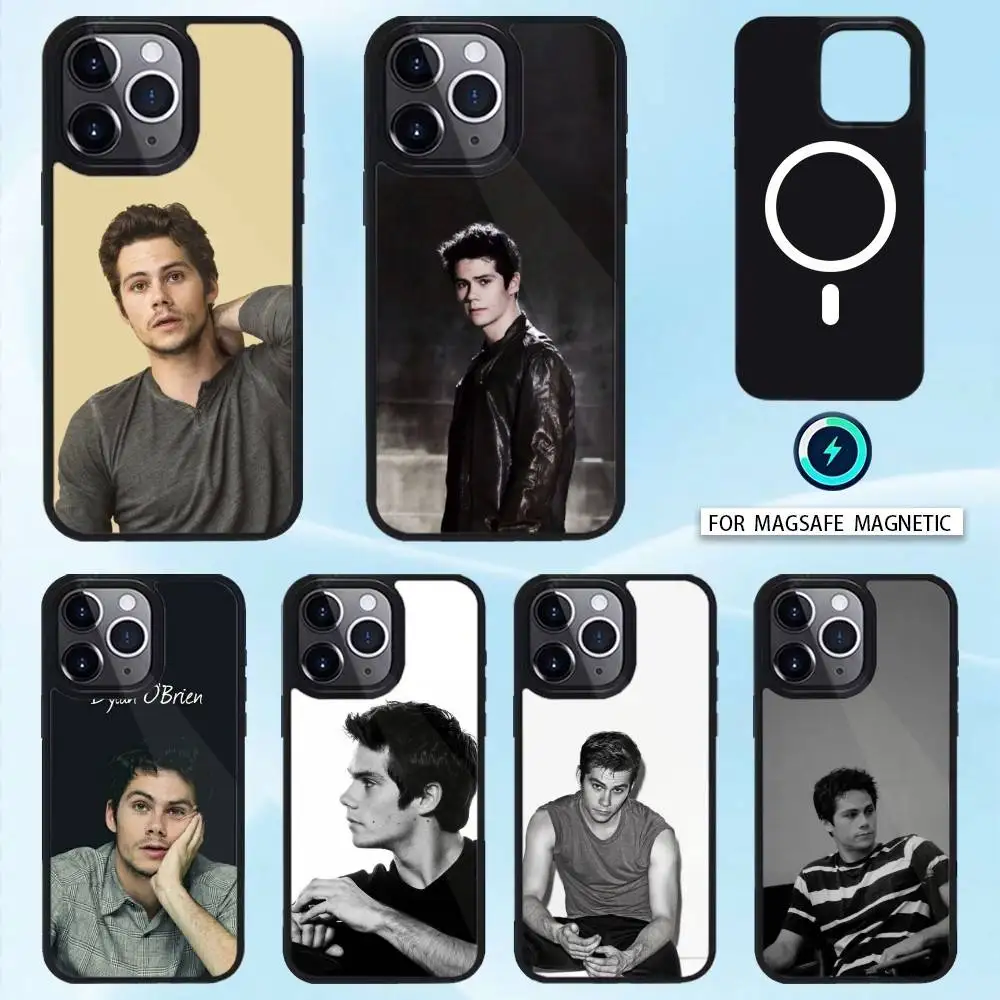 

D-Dylan O'Brien Phone Case For iPhone 17,16,15,14,13,12,Pro,Max For Magsafe Magnetic Wireless Charging