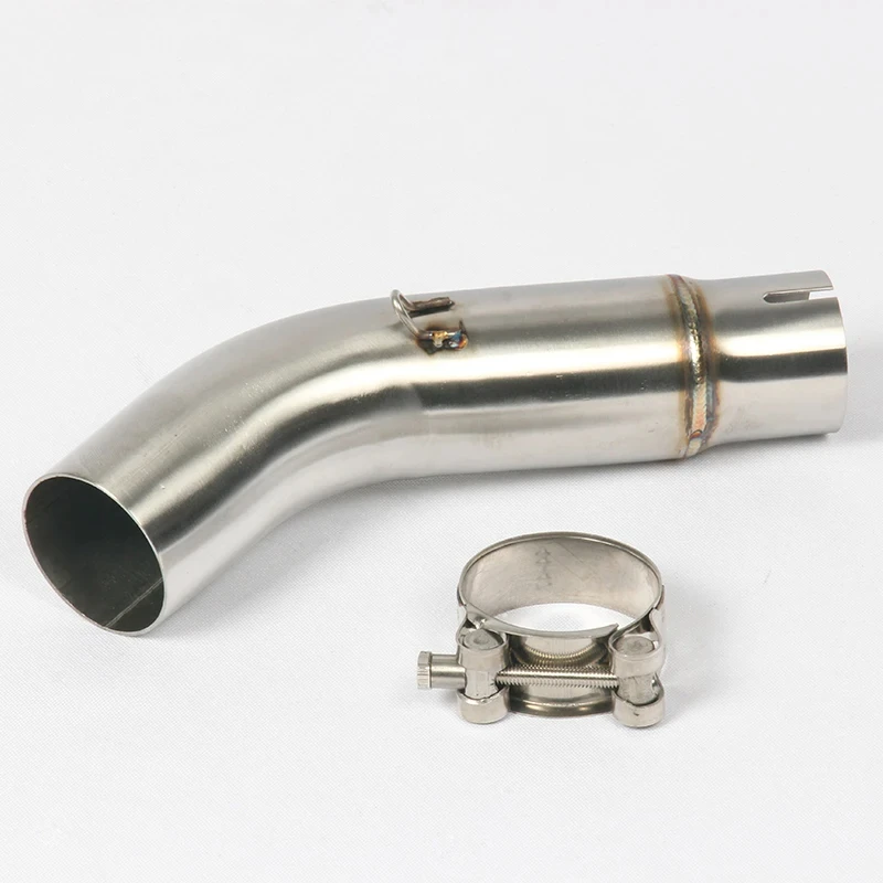 For Suzuki GSR 750 GSX-S750 2015-2022 Motorcycle Exhaust Muffler Middle Link Connect Pipe Slip on