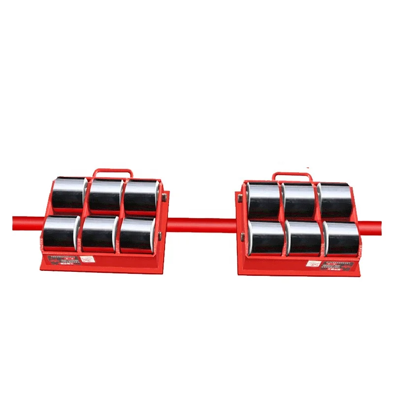 6- 30 ton loading Rotate 360 degrees Tank trolley roller skates Machinery Moving equipment CRA Cargo Trolley Skates/Cargo Roller