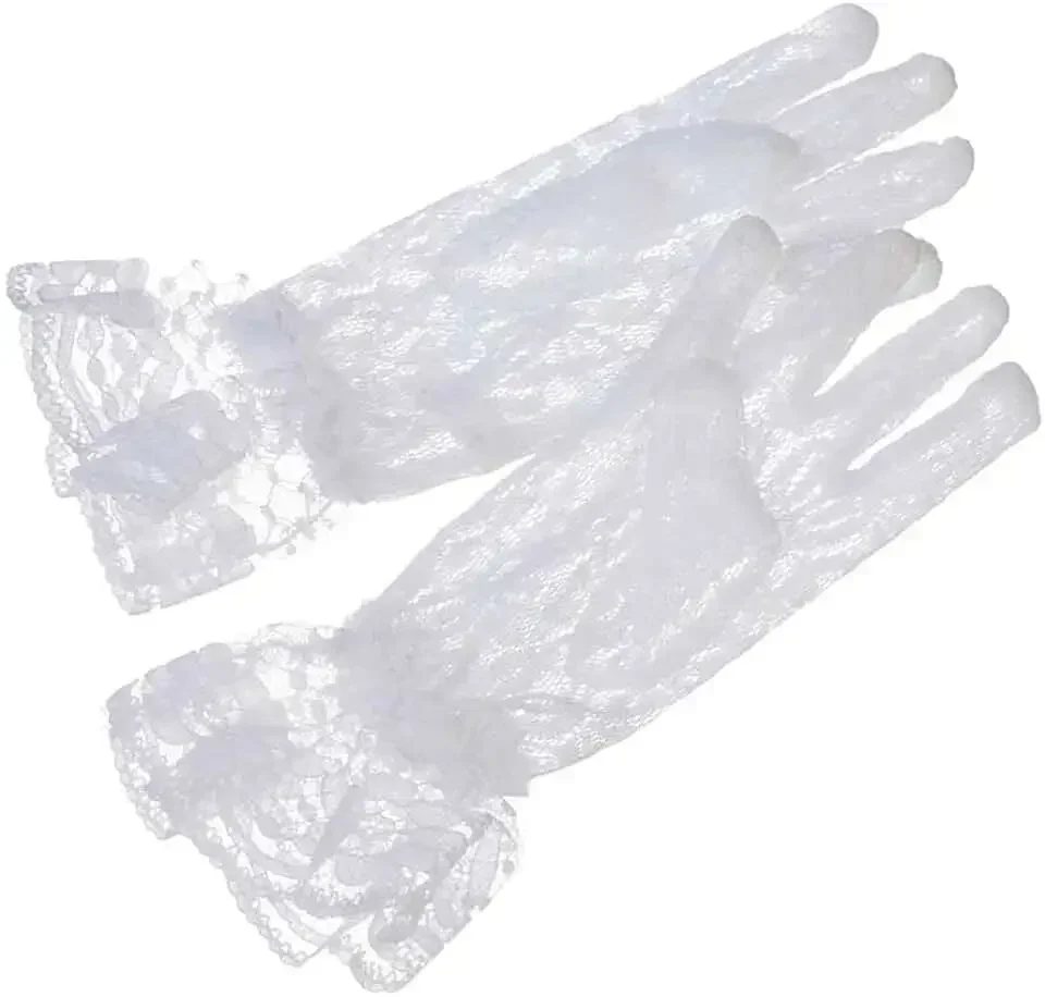 Customized Wedding Bride Bridal Gloves ST001