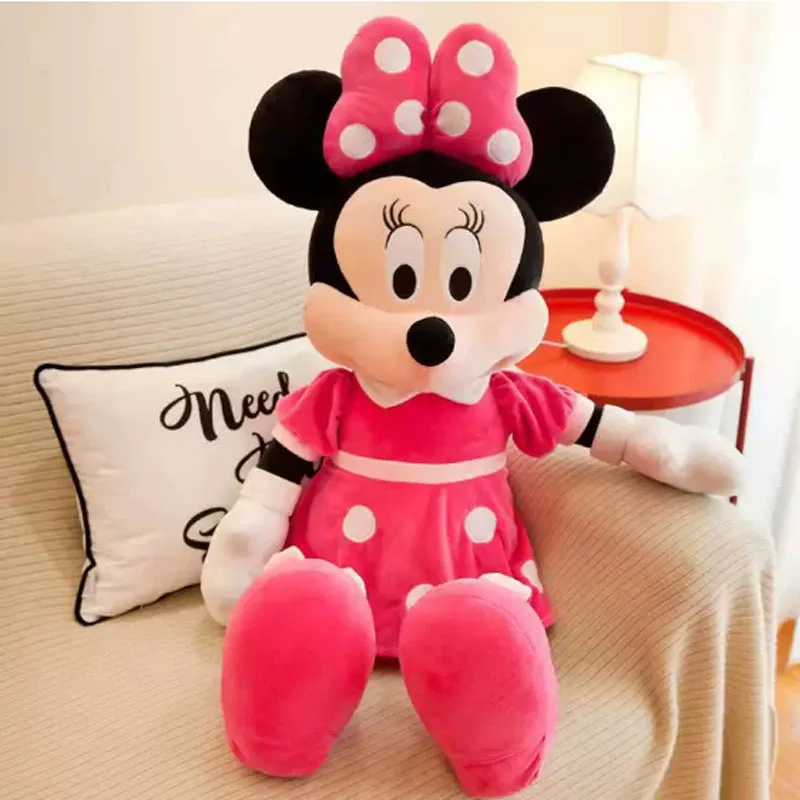 @@ Disney Mickey Mouse Minnie Plush Dolls Animal Stuffed Toys Birthday gift Christmas Gift for Kids Cute Mickey Minnie Presents