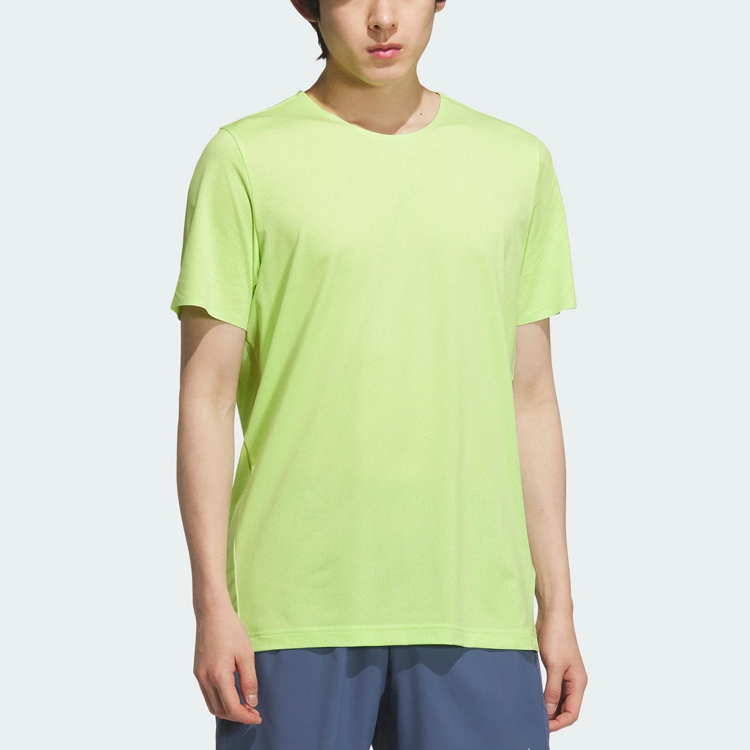 

Летние мужские спортивные футболки Adidas Originals Slim Sports Cool Running с коротким рукавом JY7012