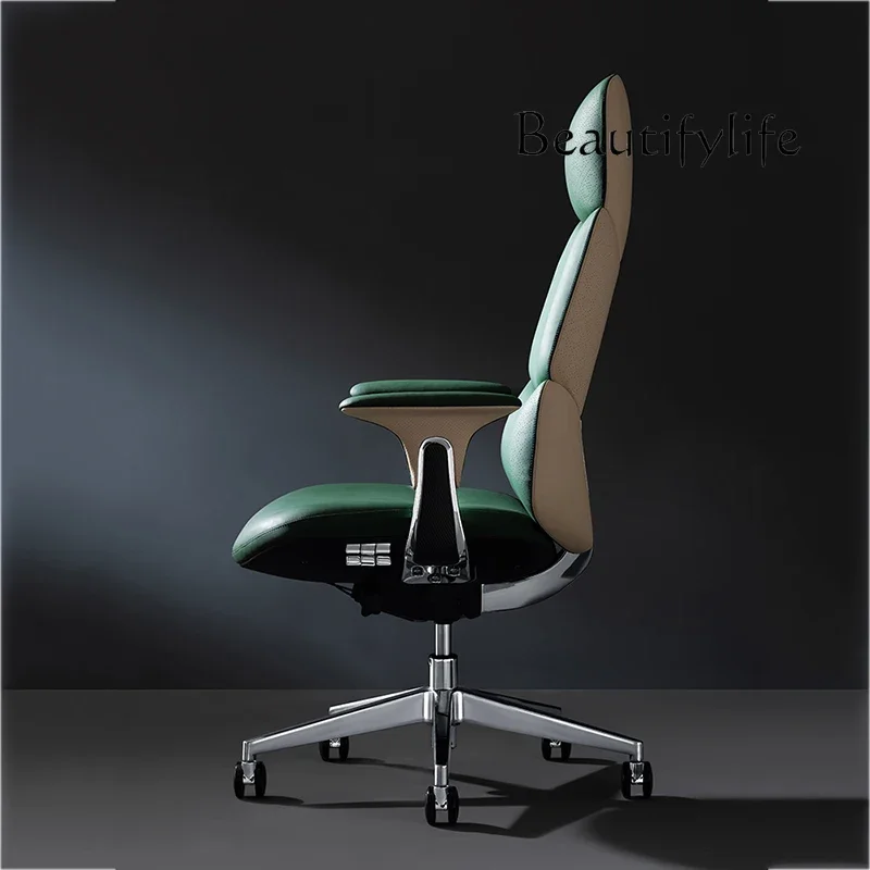 

JB Comfortable Executive Office Chair Luxury Gray Designer Swivel Chaise Chair Ergonomic Portable Fotel Gamingowy Home Office