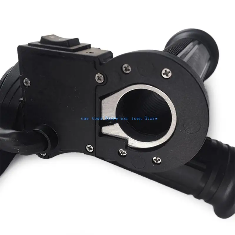 

RXJE 12V ATV Intelligent Three Speed Heating Handgrips Heated Hand Grips Suitable for Motorcycle Ride Cold Weather Universal