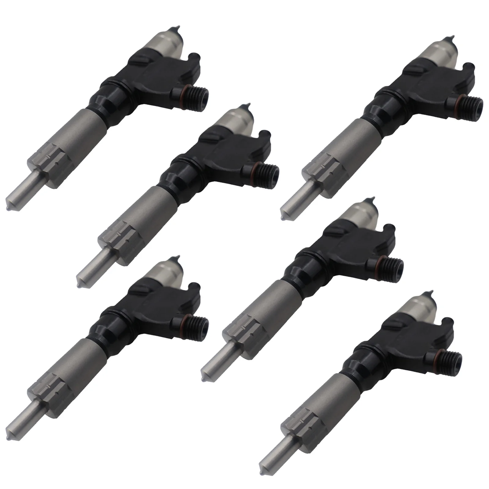 

6PCS Fuel Injector 0950005014 For Isuzu 4HL1 4.8L 6HL1 7.8L Engine FRR FSR FTR FVR FSS F Series Trucks