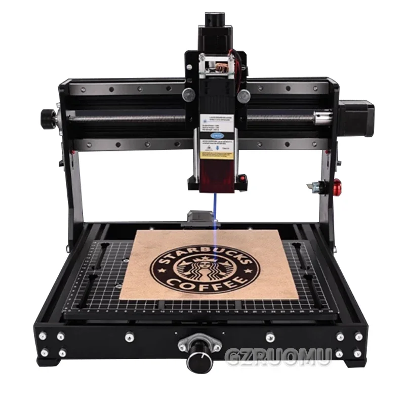 

DIY KIT Laser Engraver Cutter Offline Control CNC Metal Glass Logo Printing Engraving Machine 300X200MM Wood Logo Printer