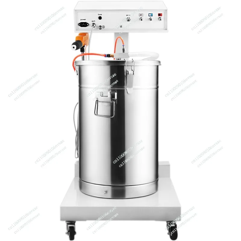Electric Electrostatic Powder Sprayer with Spray Gun, Dry Finish, 45L