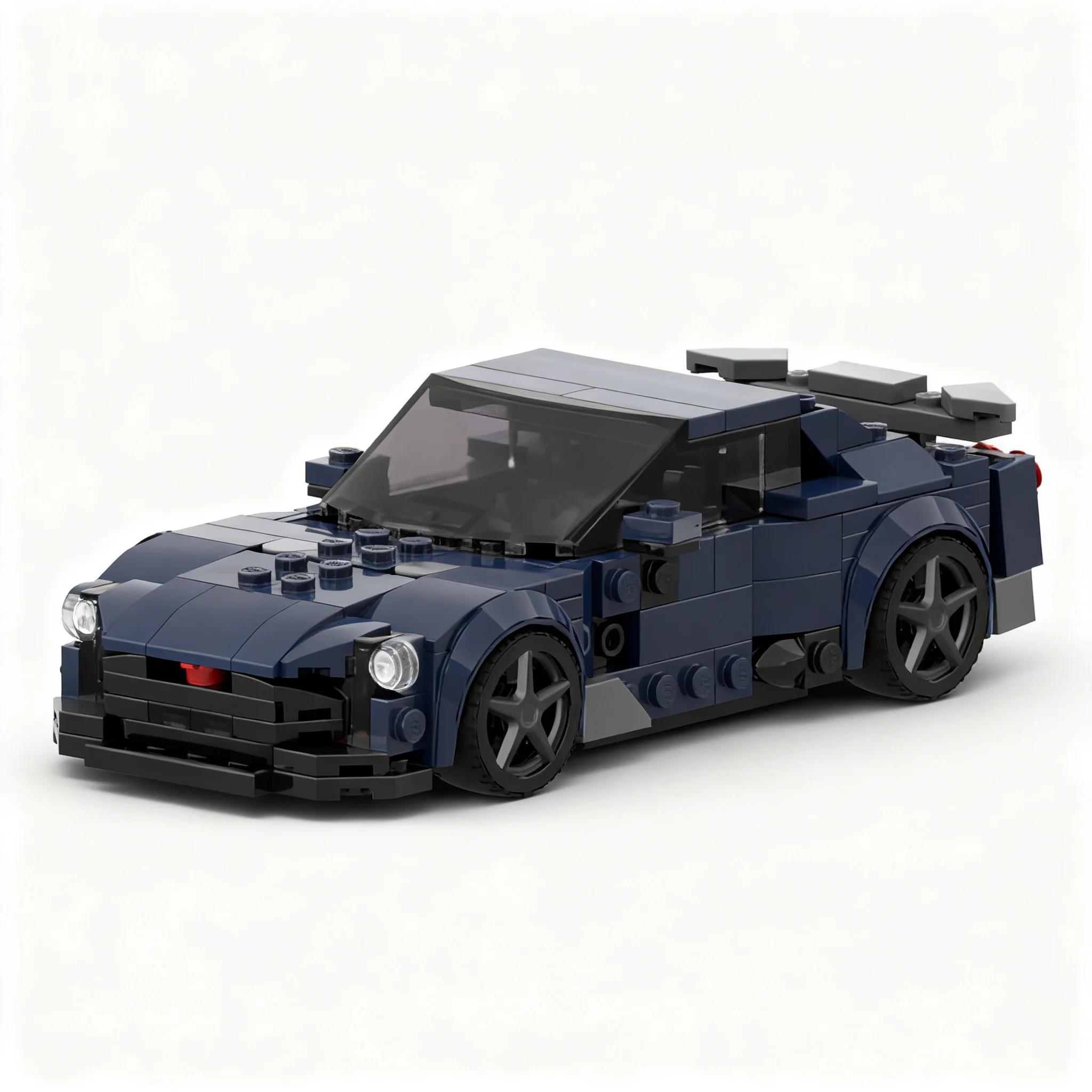 282 детали MOC Italdesign GT-R50 Alt City Champions, модель из строительных блоков, художественная идея, креативная коллекция, образовательное творчество.