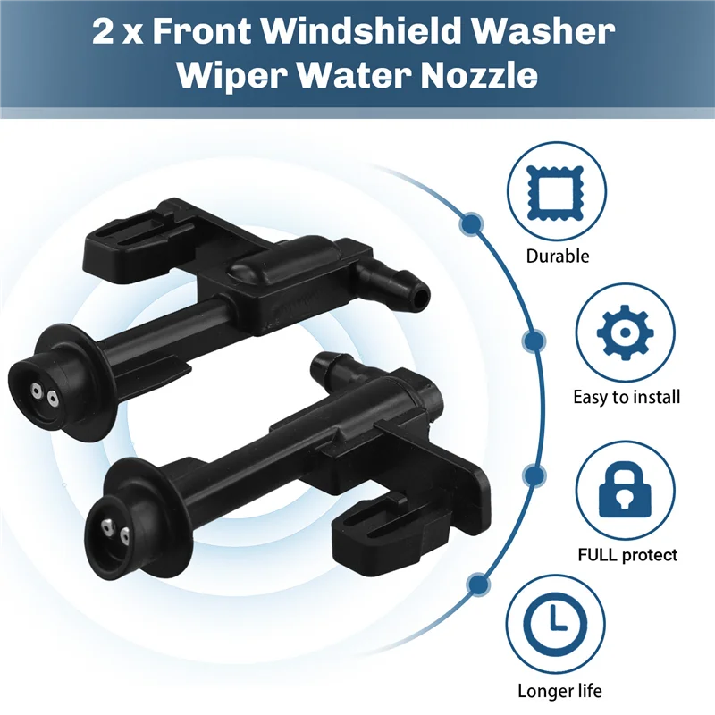 A95E-2Pcs Car Front… - image