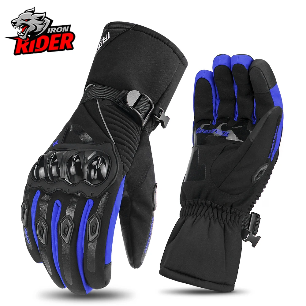 

Warm Winter Motorcycle Gloves Touch Screen Waterproof Windproof Protective Motocross Motorbike Men Gloves Guantes Moto Luvas