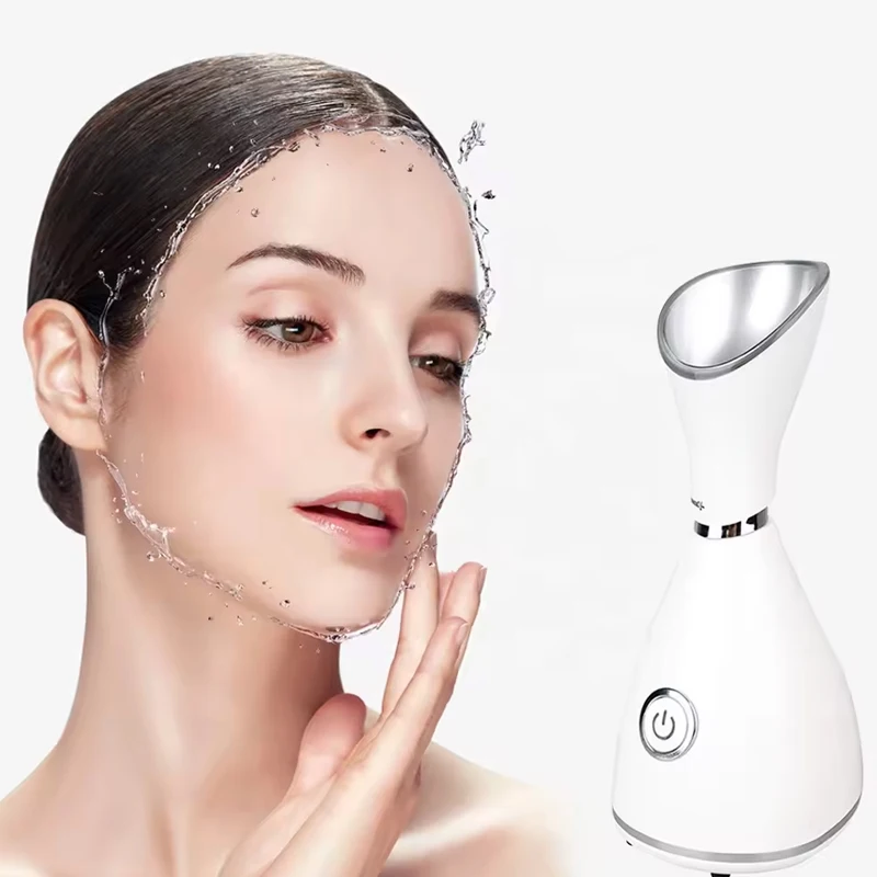 

2026 OEM Electric Home Steam Inhaler Machines Face Care Mist Deeply Moisture Facial Steamer for Household Use