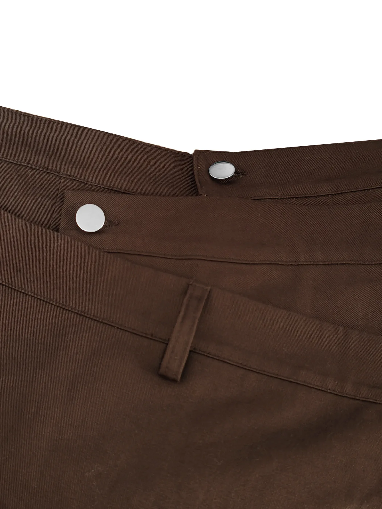 Women Irregular Wide Leg Pants Solid Straight Trousers Full Lenth High Waist Zipper Loose Fit Office Lady Casual 2026 Spring