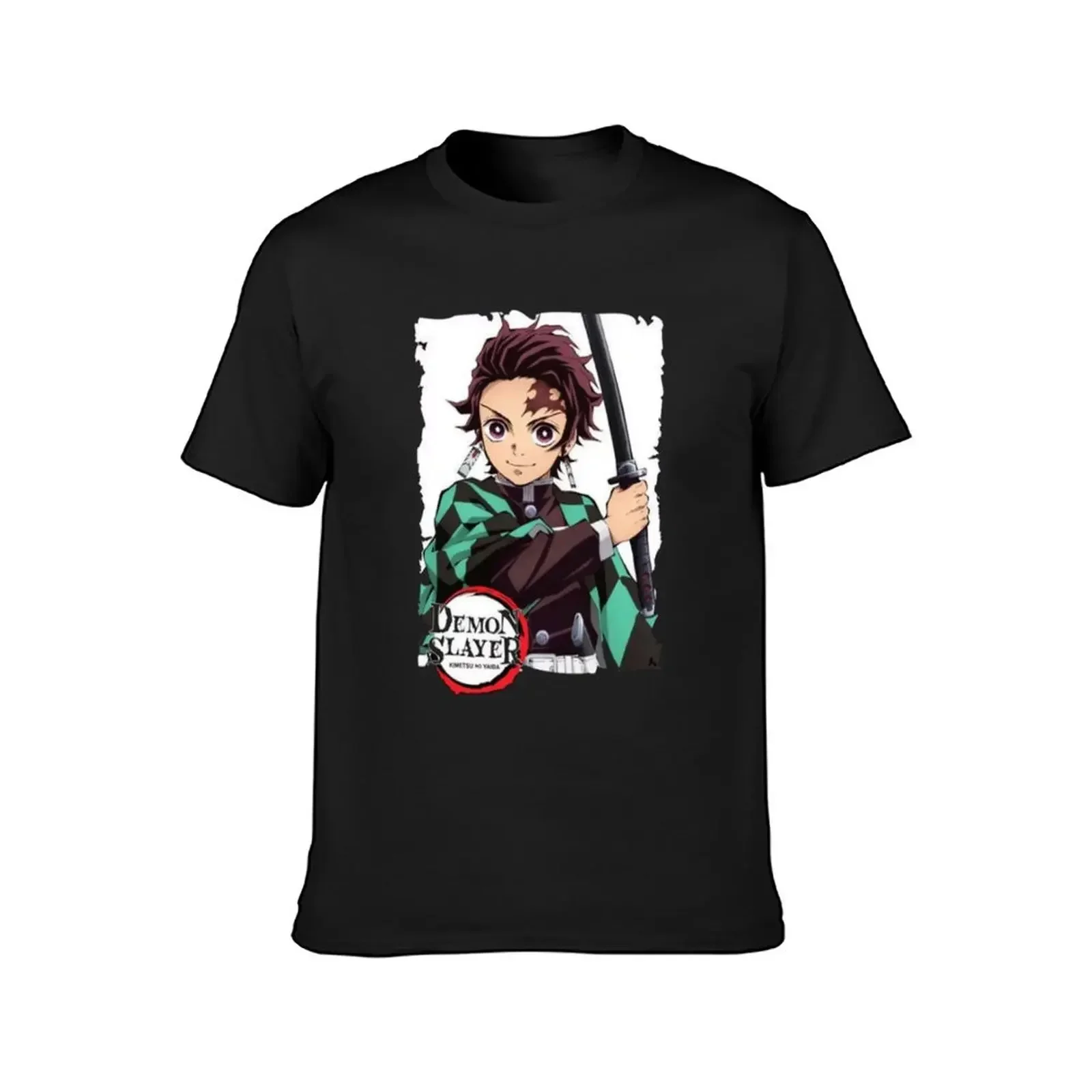 Tanjiro Kamado T-Shirt vintage clothes vintage anime shirt oversized heavyweight t shirts for men