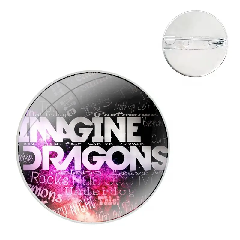 Pins Badge Metal Brooches For Clothes Backpack Decoration gift Imagine Dragons