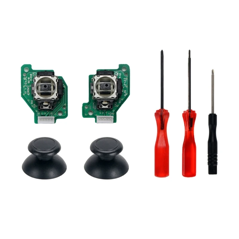 Reparación placa PCB, destornillador, Joystick, módulo palanca pulgar, accesorio juego repuesto para controlador
