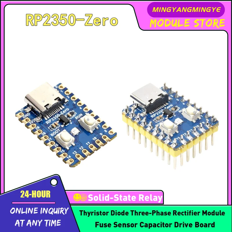 RP2350-Zero RP2350-Zero-M Microcontroller embedded development board, Type-C interface NEW IN STOCK