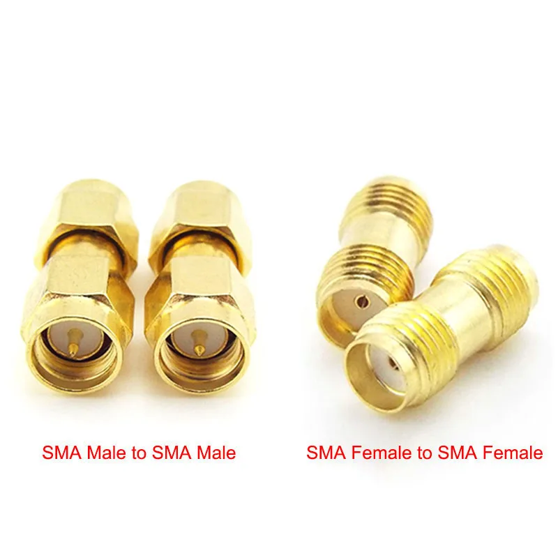 

1/5 шт. разъем Sma штекер к Sma штекер-мама-мама RF адаптер коаксиальный кабель вилка R1