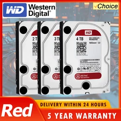 Western Digital WD 4TB 2TB 3TB 6TB Red NAS Hard Disk Drive 3.5